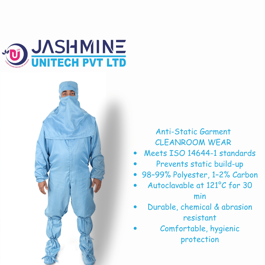 Stand-Up Collar Coverall with Eye-Open Headgear & Rubber-Sole Booties