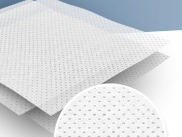 JAS PURE 100% Dotted Lint-Free Cleanroom Wipes