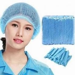 Cleanroom Disposable Bouffant Head Cap