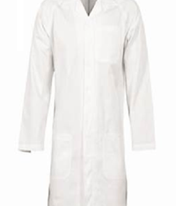 antistatic cleanroom lab coat with normal collar