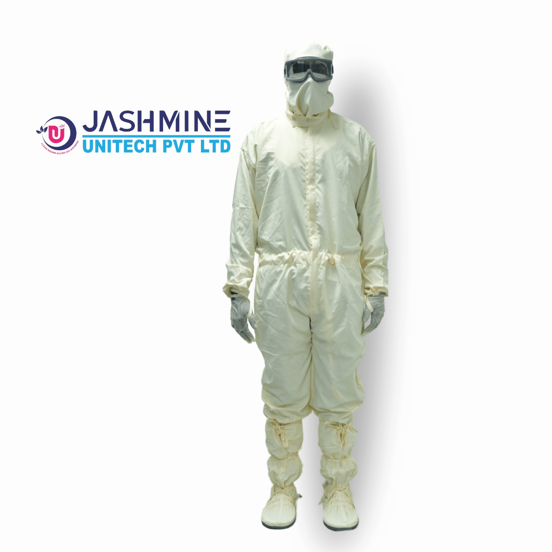 JAS Lint-Free Eye-Open Headgear & Ankle Booties Set - Main View