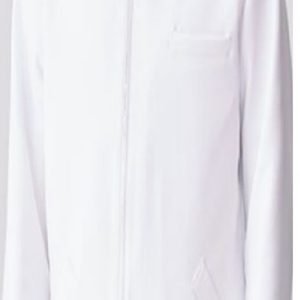 mandarin collar with snaps