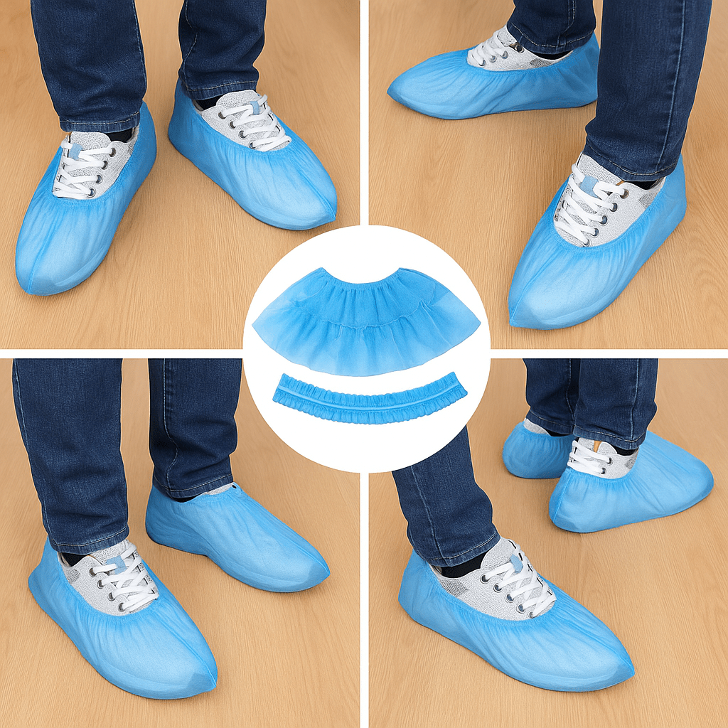 Cleanroom Disposable Shoe Covers - Main View