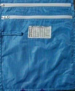 Reusable Antistatic Cleanroom Zipper Pouch / Bag - Main View