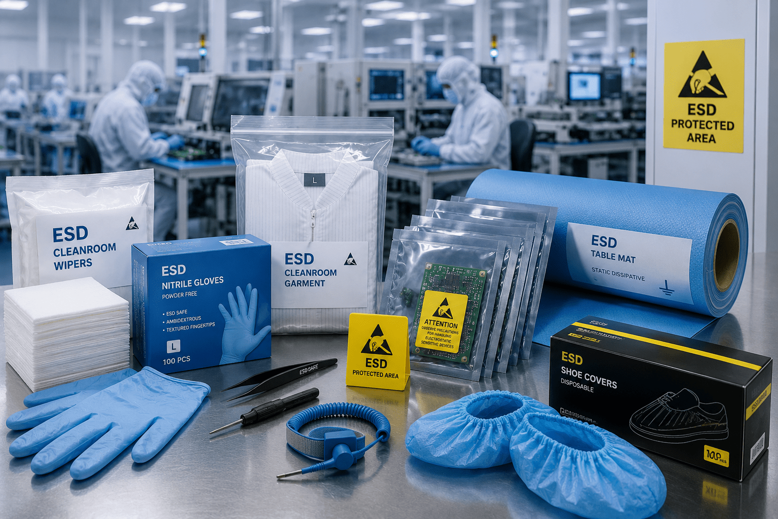 Electronics Industry Products for ESD