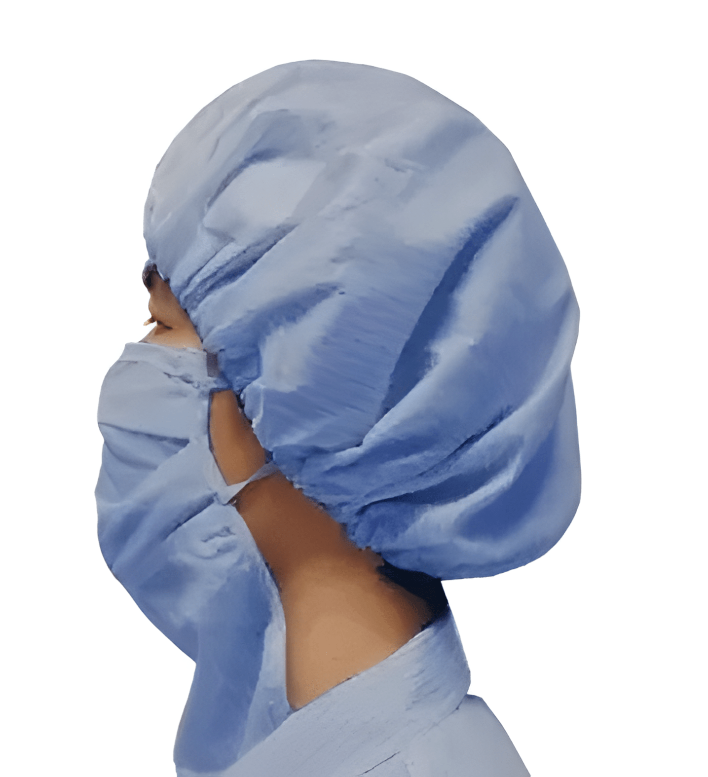 Reusable Cleanroom Hoods with Integrated Face Mask - Main View