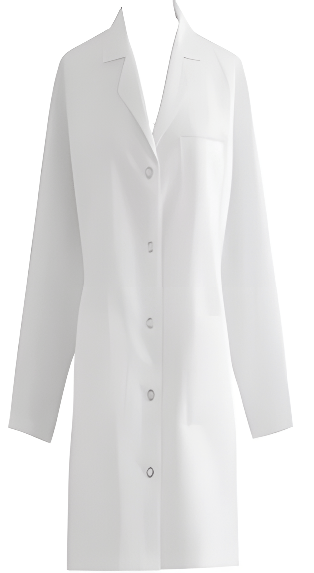 Turn-Collar Cleanroom Lab Coat