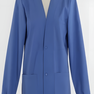 V-neck cleanroom undergarment shirt for ESD environments